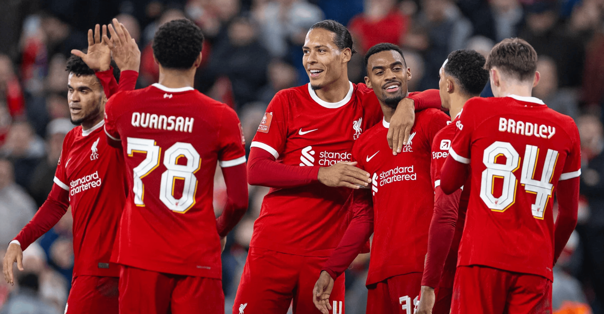 利物浦主场大胜,轻松晋级16强 利物浦主场大胜,轻松晋级16强